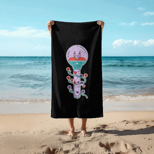 K-Pop Korean Pop Music South Korea Kpop Lightstick Beach Towels