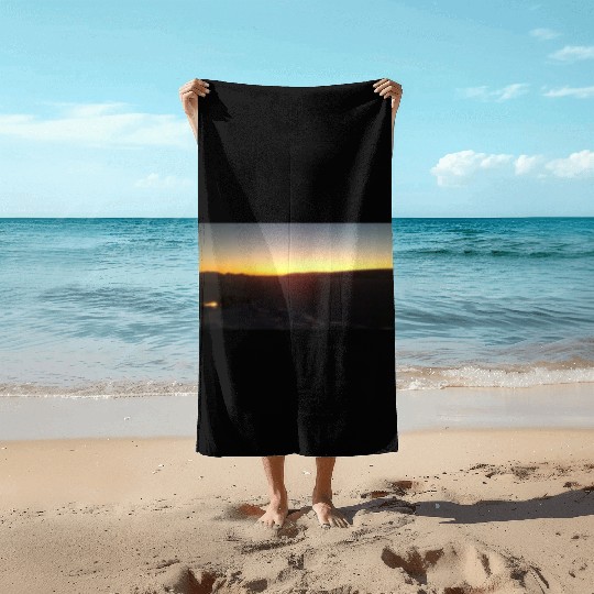 Palmer Station Sunrise Antarctica Gift. Beach Towels