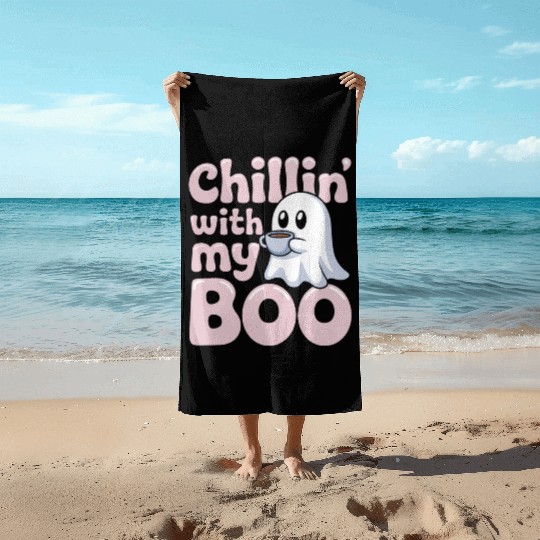 Paranormal Comedy Funny Ghost Humor Lighthearted Beach Towels