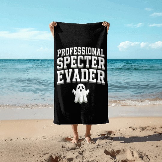 Paranormal Comedy Funny Ghost Humor Lighthearted Beach Towels