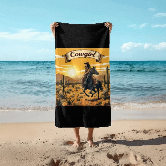 Cowgirl Beach Towels | Embrace Your Western Spirit