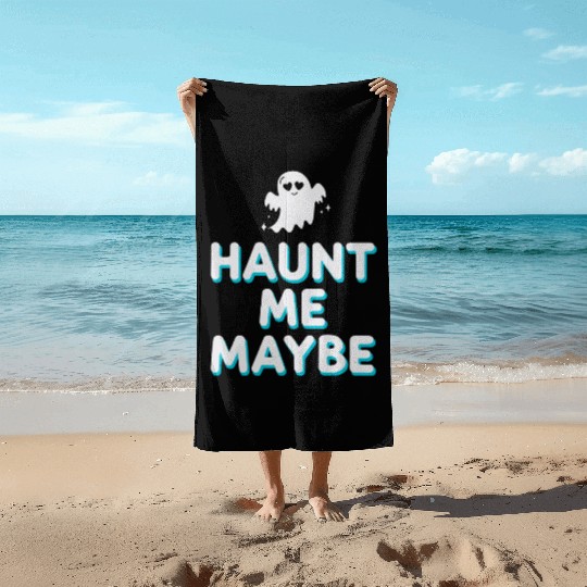 Paranormal Comedy Funny Ghost Humor Lighthearted Beach Towels