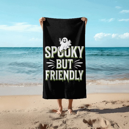 Paranormal Comedy Funny Ghost Humor Lighthearted Beach Towels