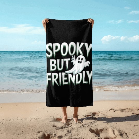 Paranormal Comedy Funny Ghost Humor Lighthearted Beach Towels
