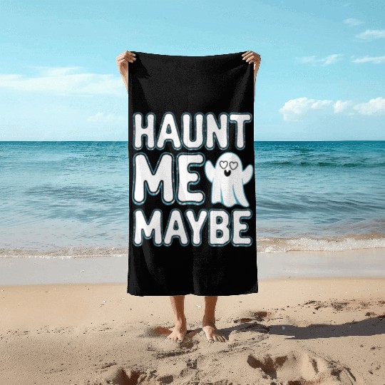 Paranormal Comedy Funny Ghost Humor Lighthearted Beach Towels