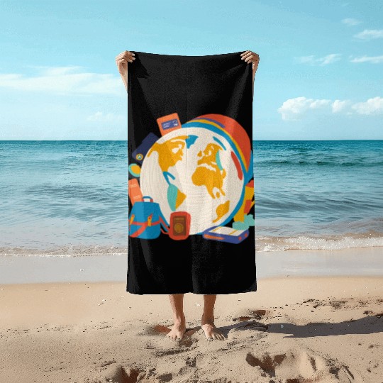 Wanderlust Vibes Beach Towels