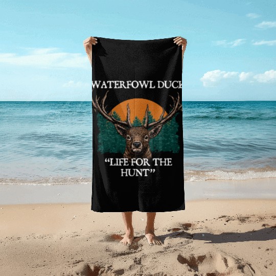 Waterfowl Duck Live for Hunt Cast Around Hunting Beach Towels
