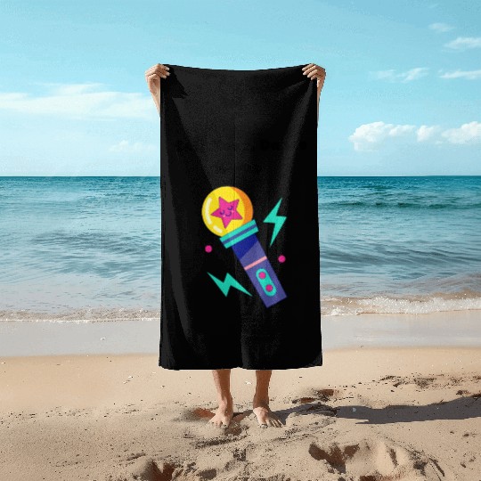Eat Sleep Dance K-Pop Beach Towels