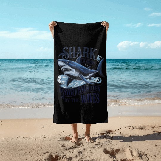 The Great Predator Shark Beach Towels