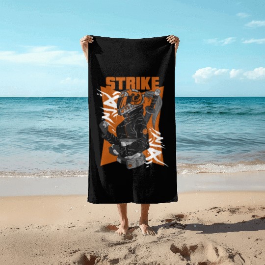Strike Rebels Street Fashion Beach Towels