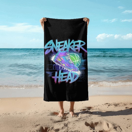 Unisex Urban Hype Old School Sports Jumpo Sneakers Beach Towels