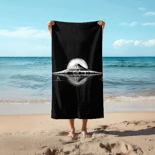 Mount Fuji Beach Towels