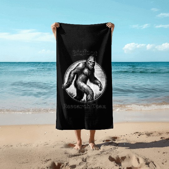 Bigfoot Research Team Beach Towels