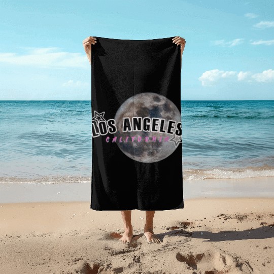 LOS ANGELES CALIFORNIA Beach Towels