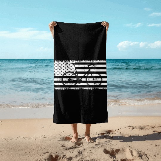USA Cycling Beach Towels