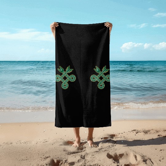 Celtic Knot Guitar | St. Patrick’s Day Mug Beach Towels