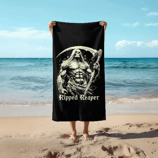 Ripped Reaper Beach Towels