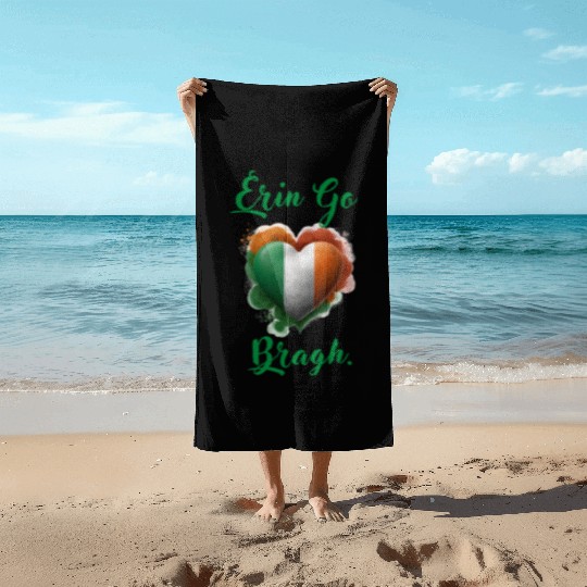 Erin Go Bragh! Beach Towels