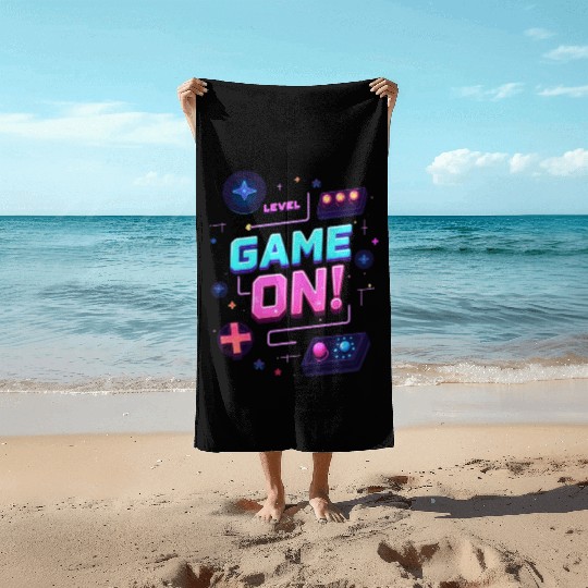 Level Up Your Style With Game On Beach Towels