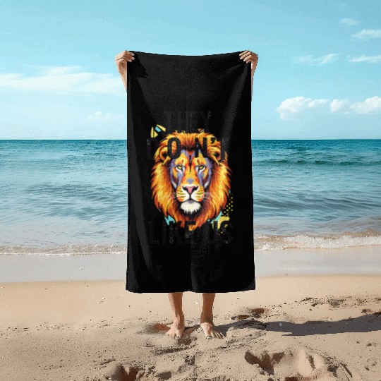 They Don’t Like Us Bold Design Streetwear Beach Towels