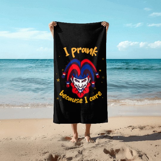 April 1st Prank Beach Towels Unisex Beach Towels | Fun Gift