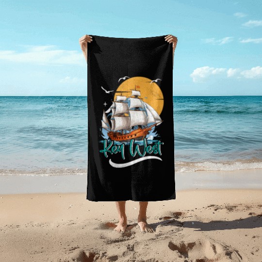 KEY-WEST FLORIDA Sunshine-State West Keys Beach Towels