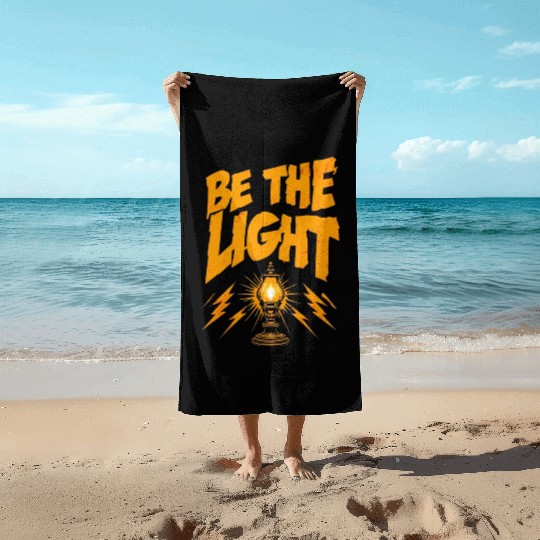 Be The Light – Inspirational Lantern Design with P Beach Towels