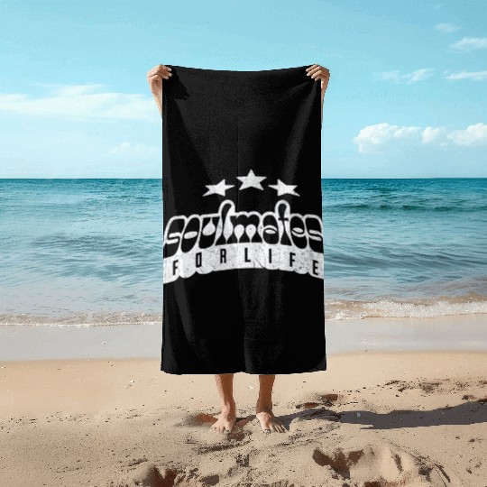 Soulmate for life |I love Beach Towels