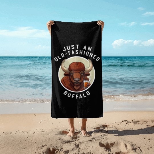 Bourbon Trail Map Kentucky Whiskey Drinking Retroh Beach Towels