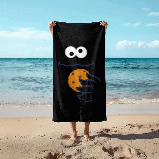 Sesame Street Costume Design Cookie Monster Beach Towels