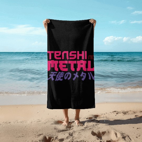 Tenshi no Metal Beach Towels
