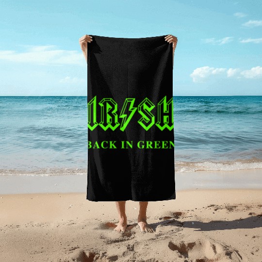 Irish Classic Rock - Back in Green Beach Towels