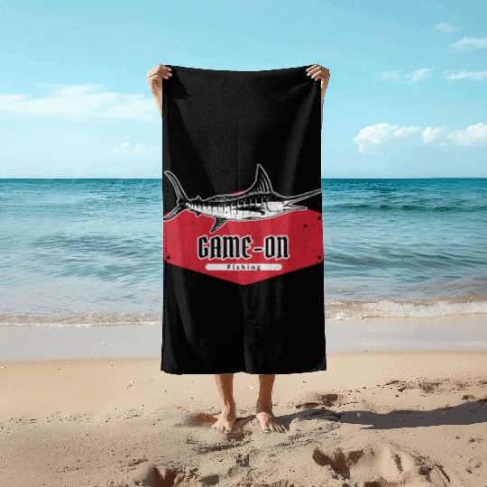 Game-On Fishing Beach Towels