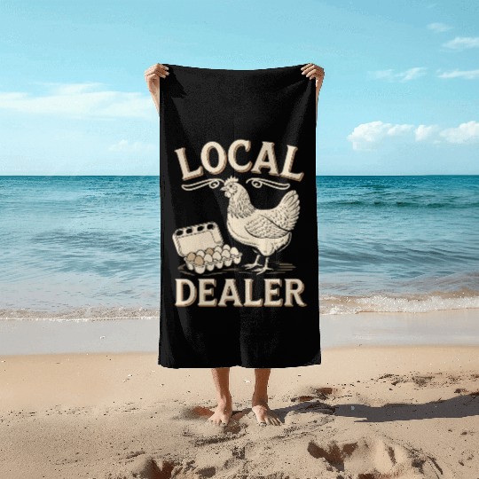 Egg Hunt Local Egg Dealer Easter Sunday Beach Towels