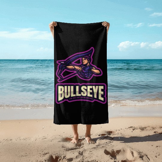 BULLSEYE: I'm just that Arrow-Mazing Beach Towels