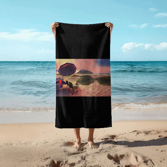 Morro Beach Picnic Beach Towels