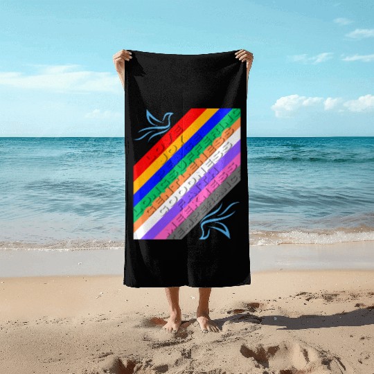 Fruit of the Spirit Beach Towels