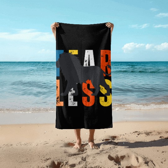 Fearless Lion Head Beach Towels– Power, Pride & Strength