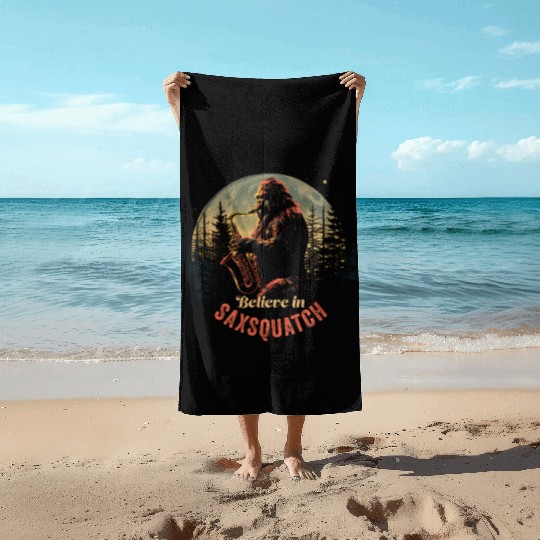 Sasquatch Adventures Beach Towels Collection - Bigfoot
