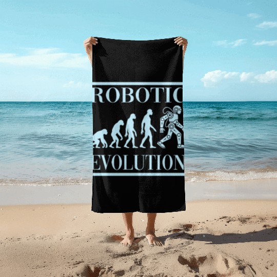 Robotic Evolution: Journey of Progress Through Beach Towels