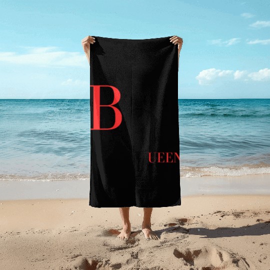 Bougie Queen Red&Black Beach Towels