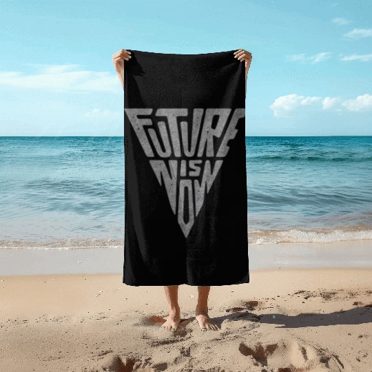 The Future Is Now — Bold Minimalist Beach Towels