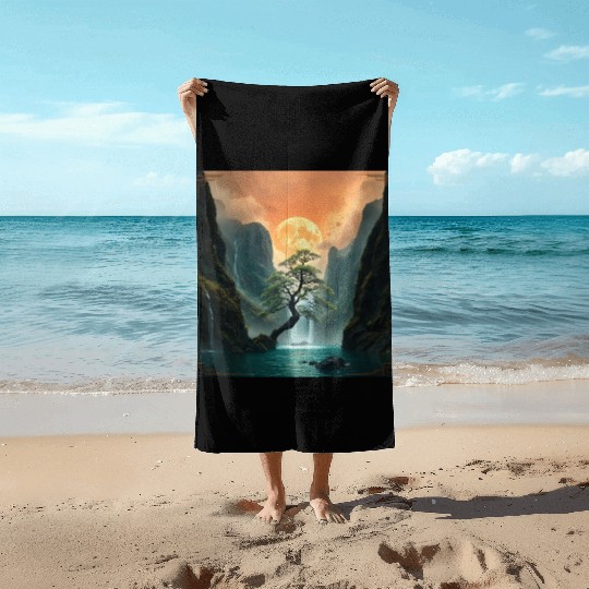Harmonious Night 10 Beach Towels