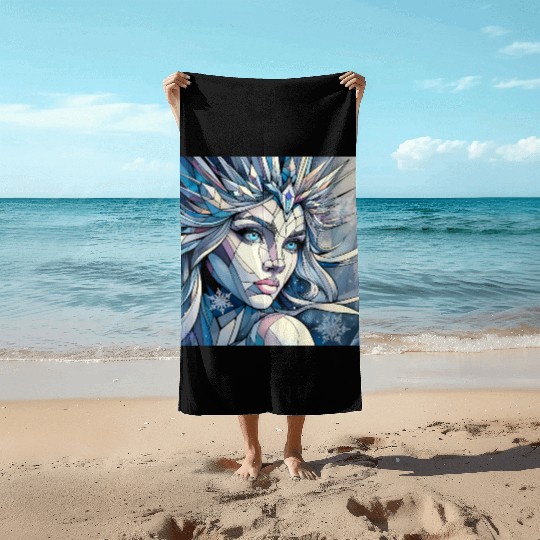 The Snow Queen Beach Towels