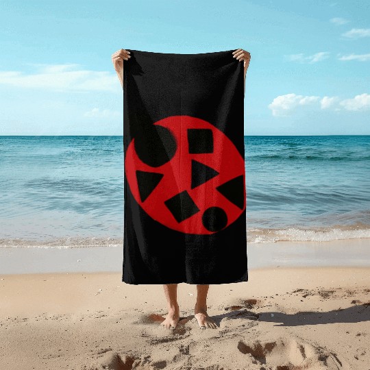 Ladybug insect Excepcionalis Beach Towels