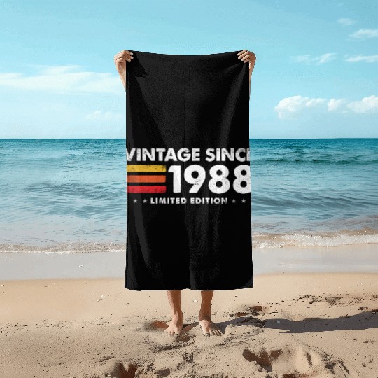 Vintage Since 1988 – Still Cool at 37 Limited Beach Towels