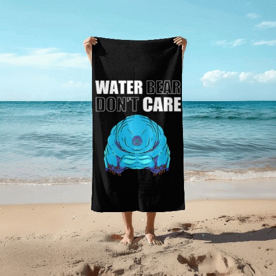 Tardigrade Science Biology Moss Pig Beach Towels