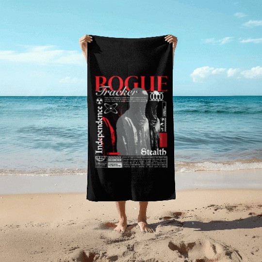 Rogue Tracker Beach Towels