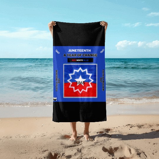 Juneteenth: An Official USA Holiday Beach Towels