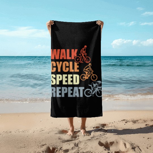 Cycling Routine Beach Towels